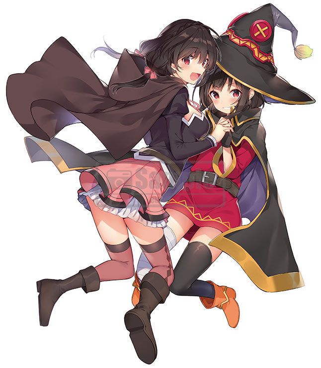 "This wonderful world is a blast! Megumin's body is a very erotic tapestry in the whipmuchi! 4