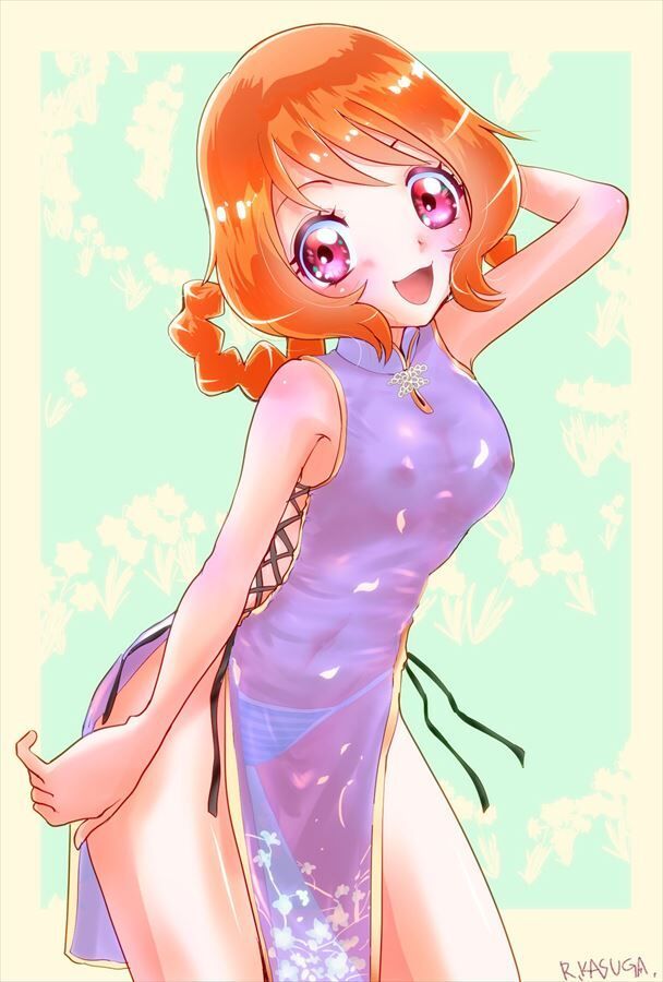 【Huaman-chan】JC2 Year Lori Beautiful Girl Huaman-chan's secondary erotic image transforming into Delicious Party ♡ PreCure's Cure Yum Yum 17