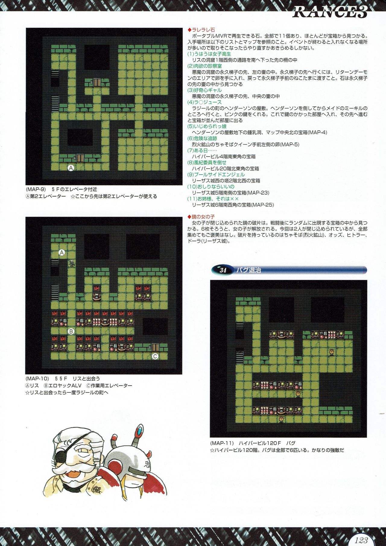 Alice no Yakata 456 Official Guide ALICEの館456 オフィシャルガイド 125