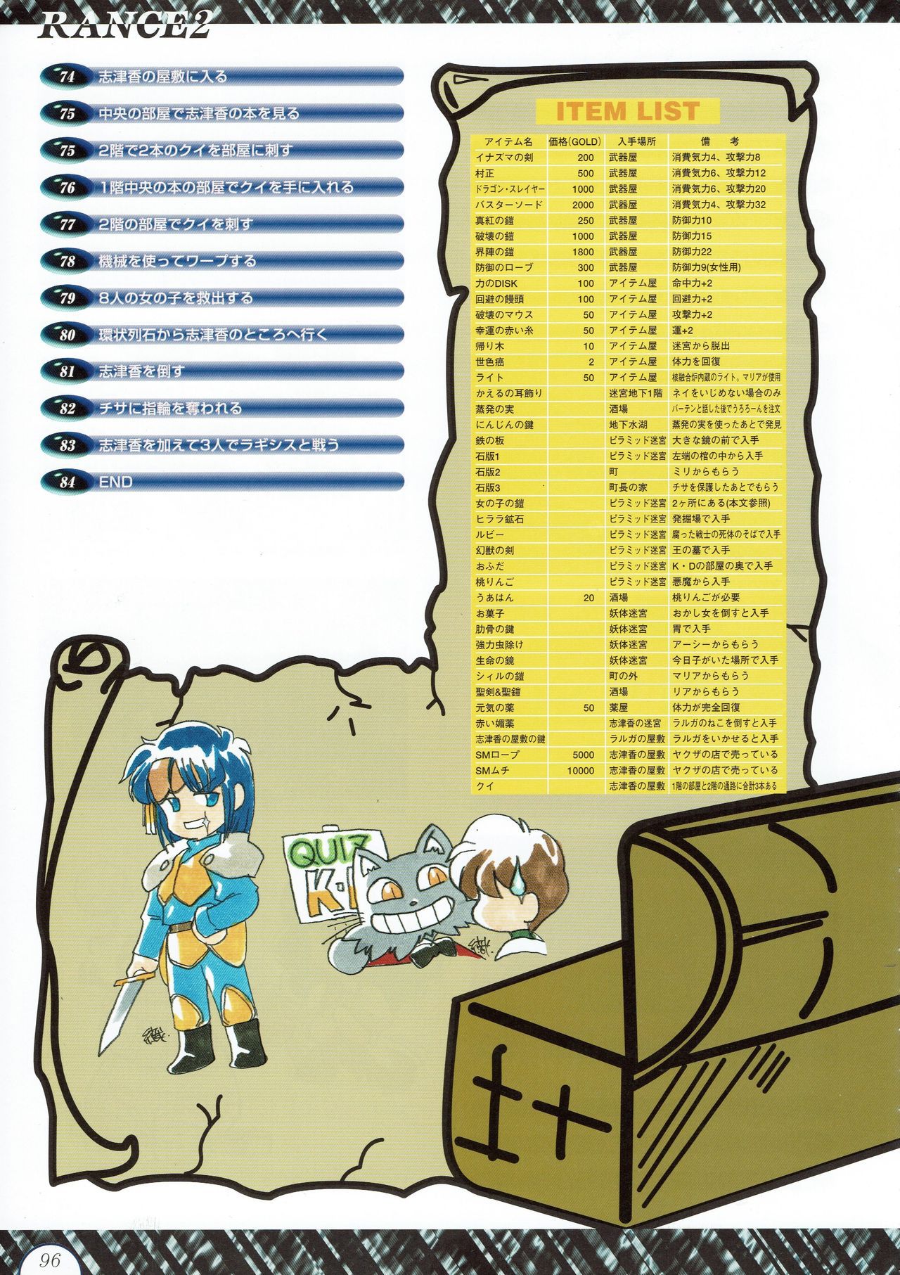 Alice no Yakata 456 Official Guide ALICEの館456 オフィシャルガイド 98