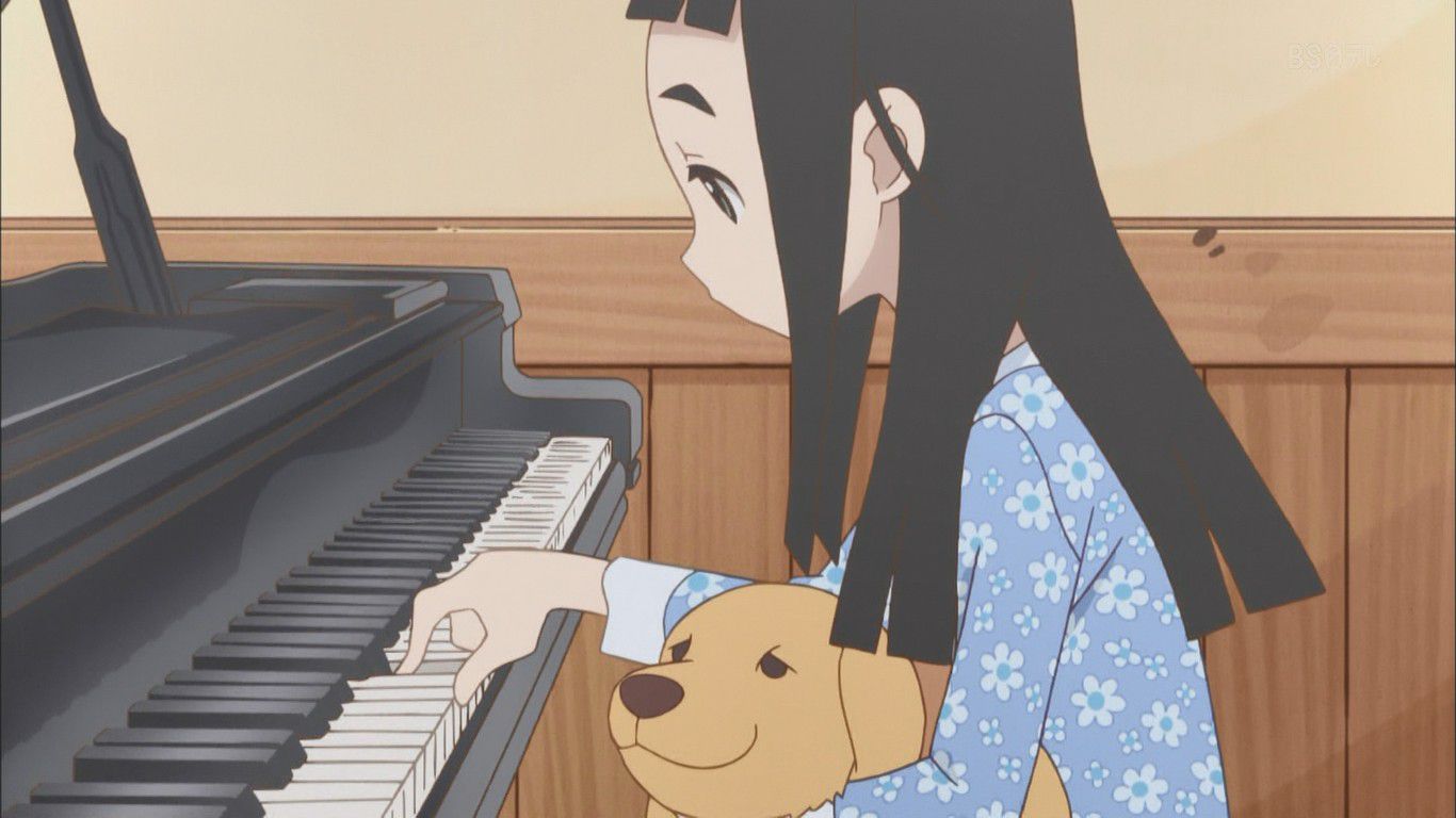 "Hide"7 episode impressions, princess who sleeps with a teasing foot cute!! The princess who plays the piano is also cute www 9