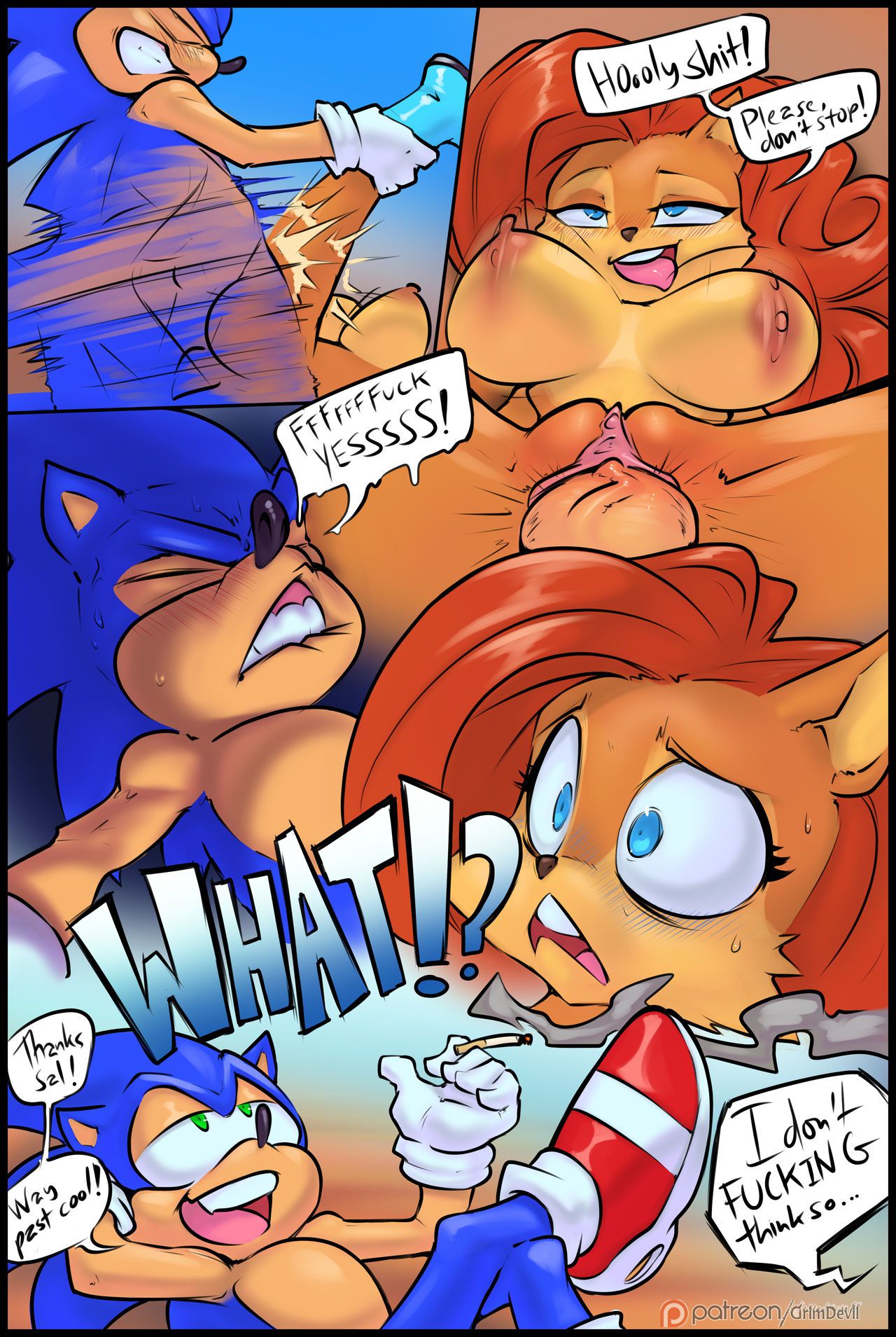 [GrimDevil] Sally Comic (Sonic The Hedgehog) [Ongoing] 16
