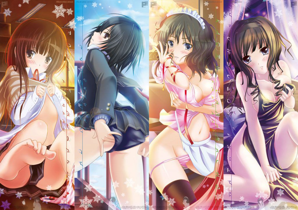 In the secondary erotic image of Amagami! 20