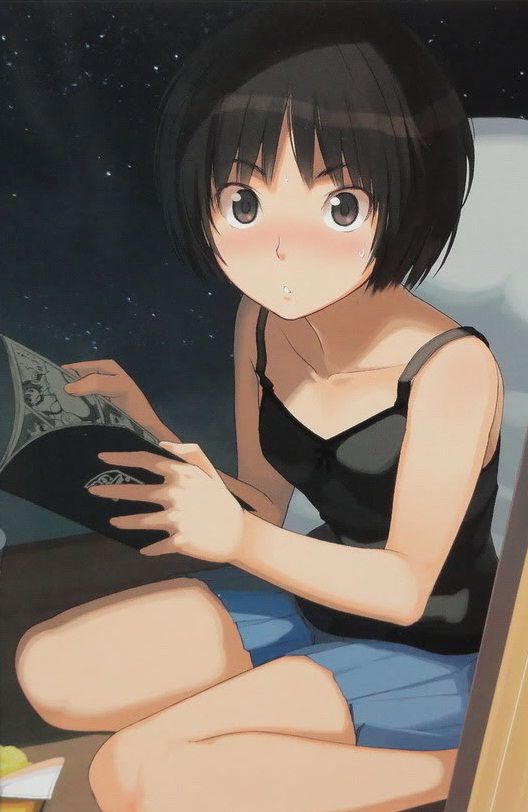 In the secondary erotic image of Amagami! 4