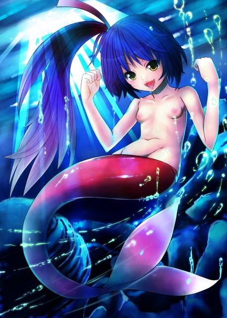 The second erotic image summary which comes to want to play with a beautiful mermaid 28