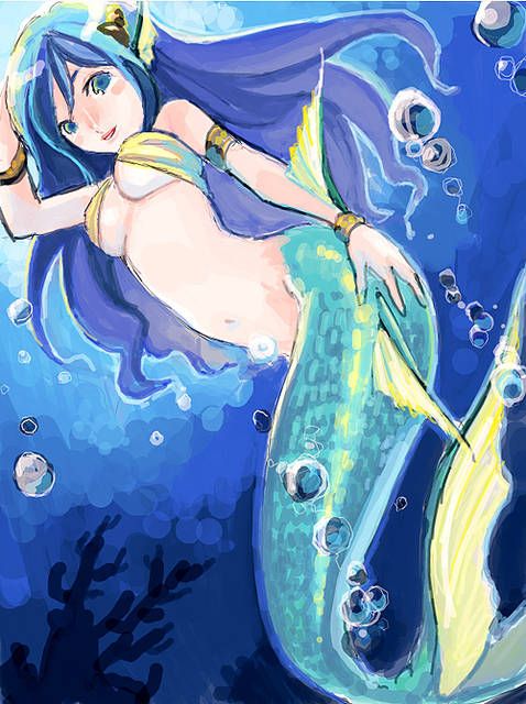 The second erotic image summary which comes to want to play with a beautiful mermaid 4