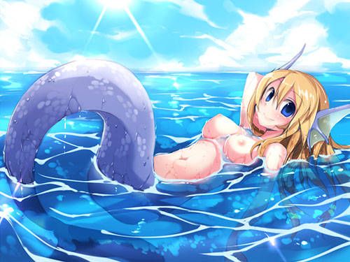 The second erotic image summary which comes to want to play with a beautiful mermaid 9