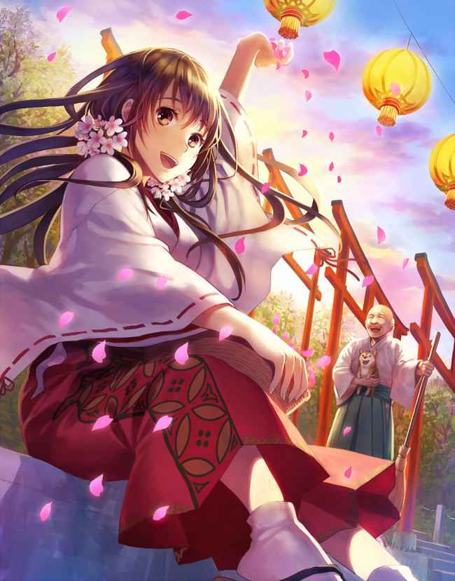 I collected the erotic image of the shrine maiden! 17