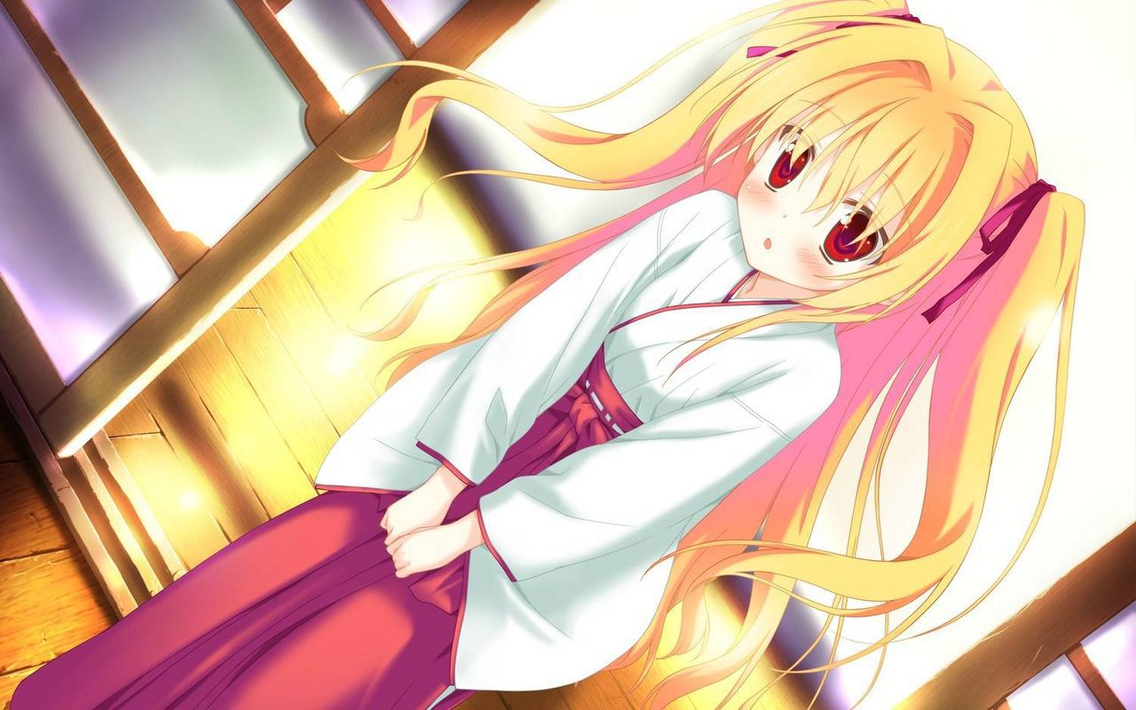 I collected the erotic image of the shrine maiden! 9