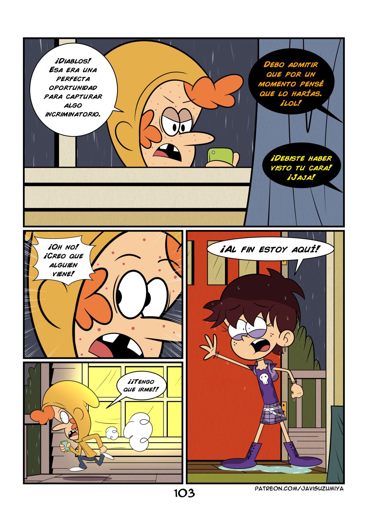 [JaviSuzumiya] It's (Not) Your Fault (The Loud House) [Spanish] [Ongoing] 110