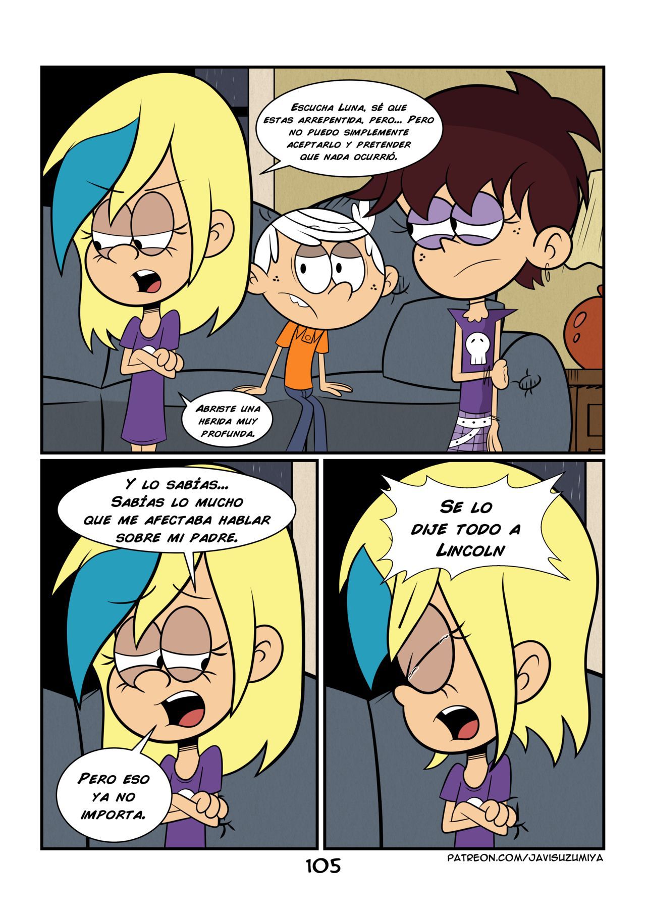 [JaviSuzumiya] It's (Not) Your Fault (The Loud House) [Spanish] [Ongoing] 112