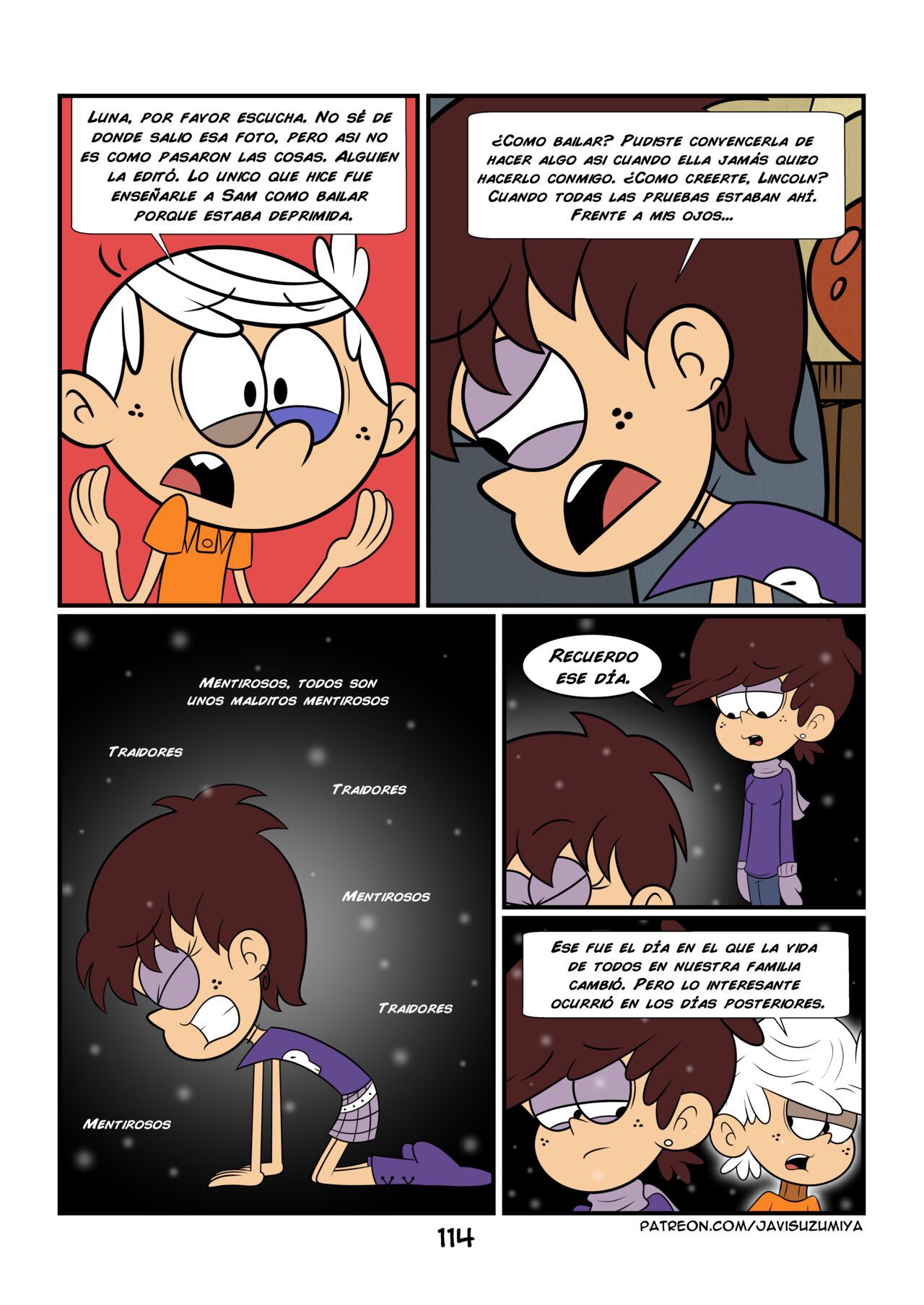 [JaviSuzumiya] It's (Not) Your Fault (The Loud House) [Spanish] [Ongoing] 121