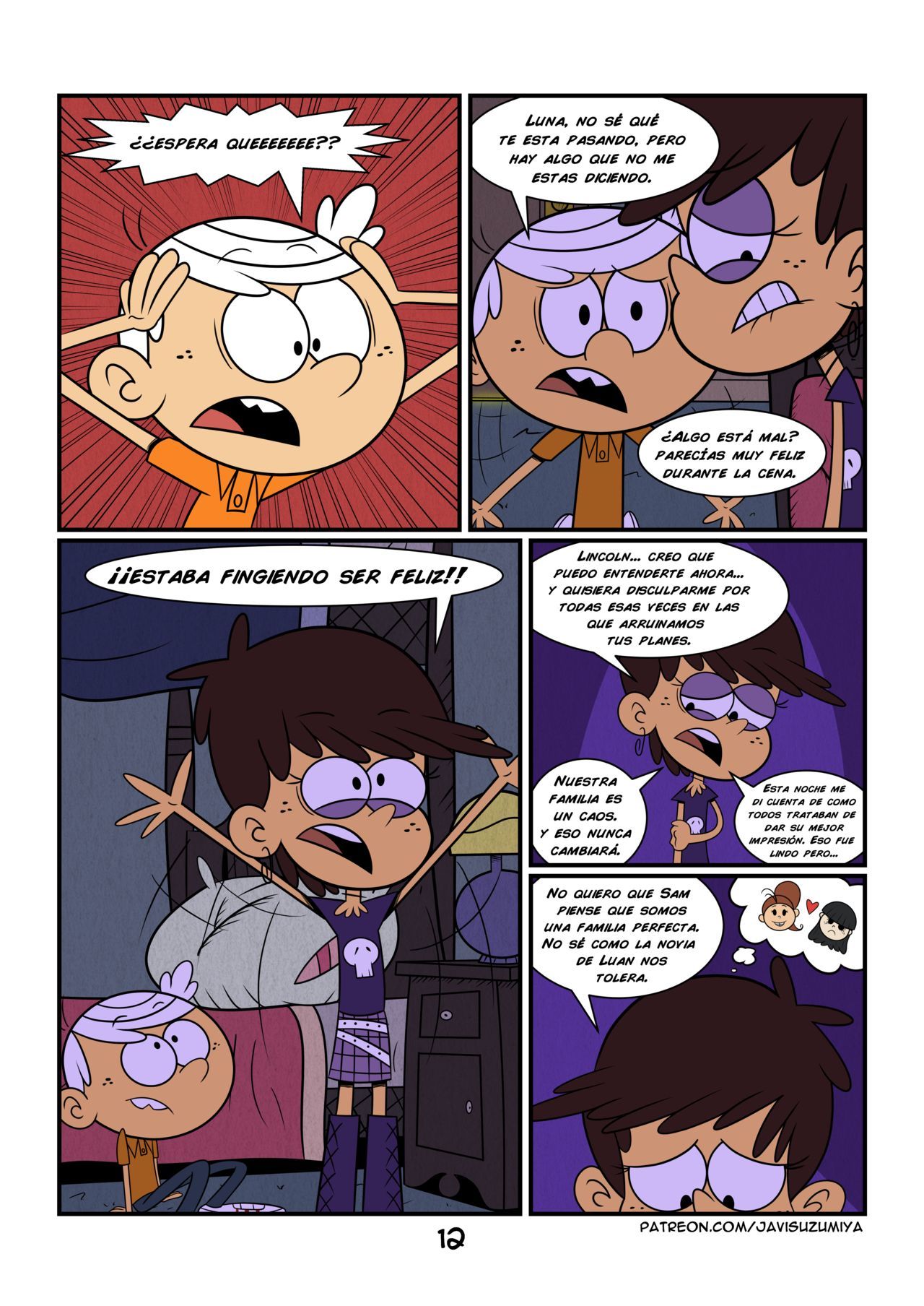 [JaviSuzumiya] It's (Not) Your Fault (The Loud House) [Spanish] [Ongoing] 19