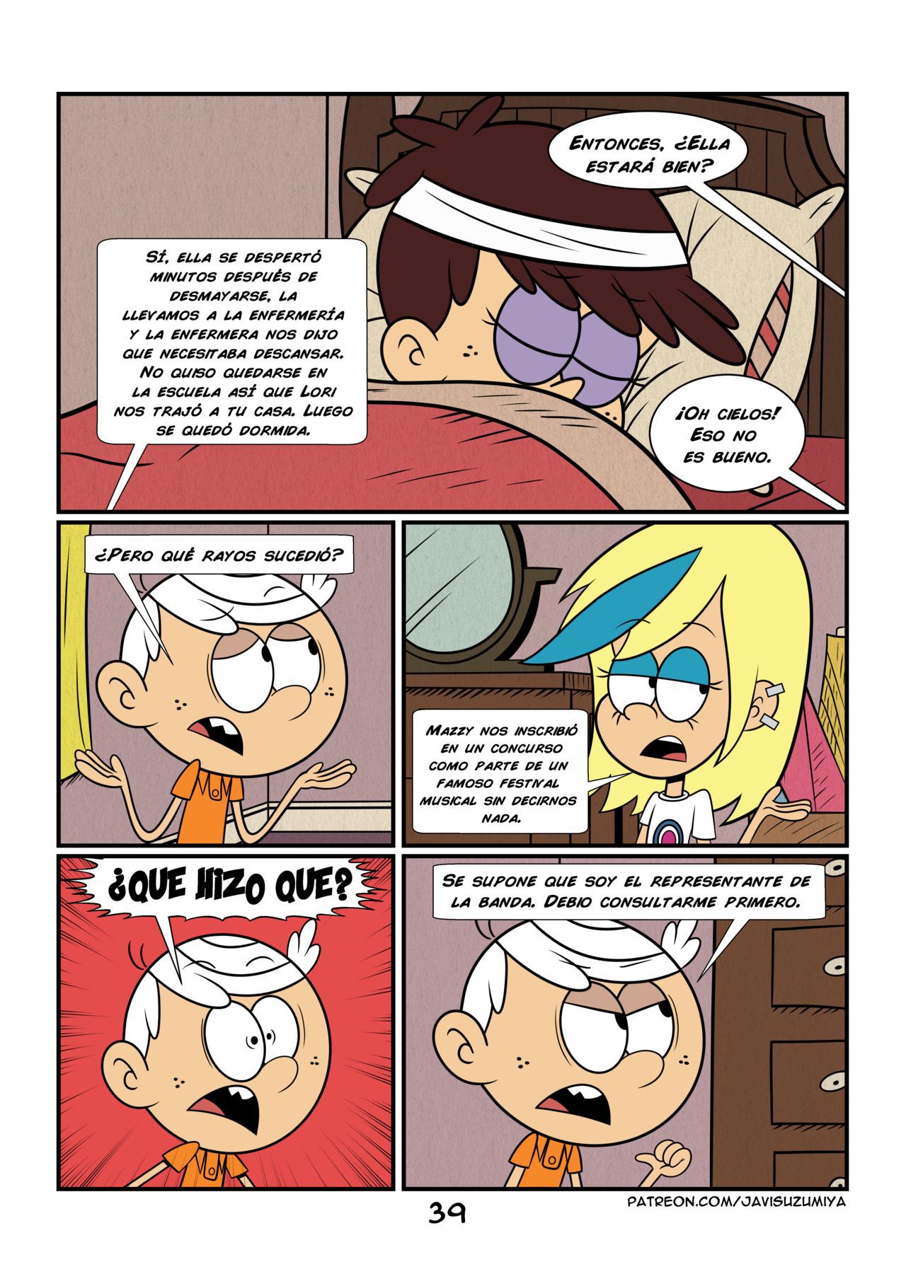 [JaviSuzumiya] It's (Not) Your Fault (The Loud House) [Spanish] [Ongoing] 46