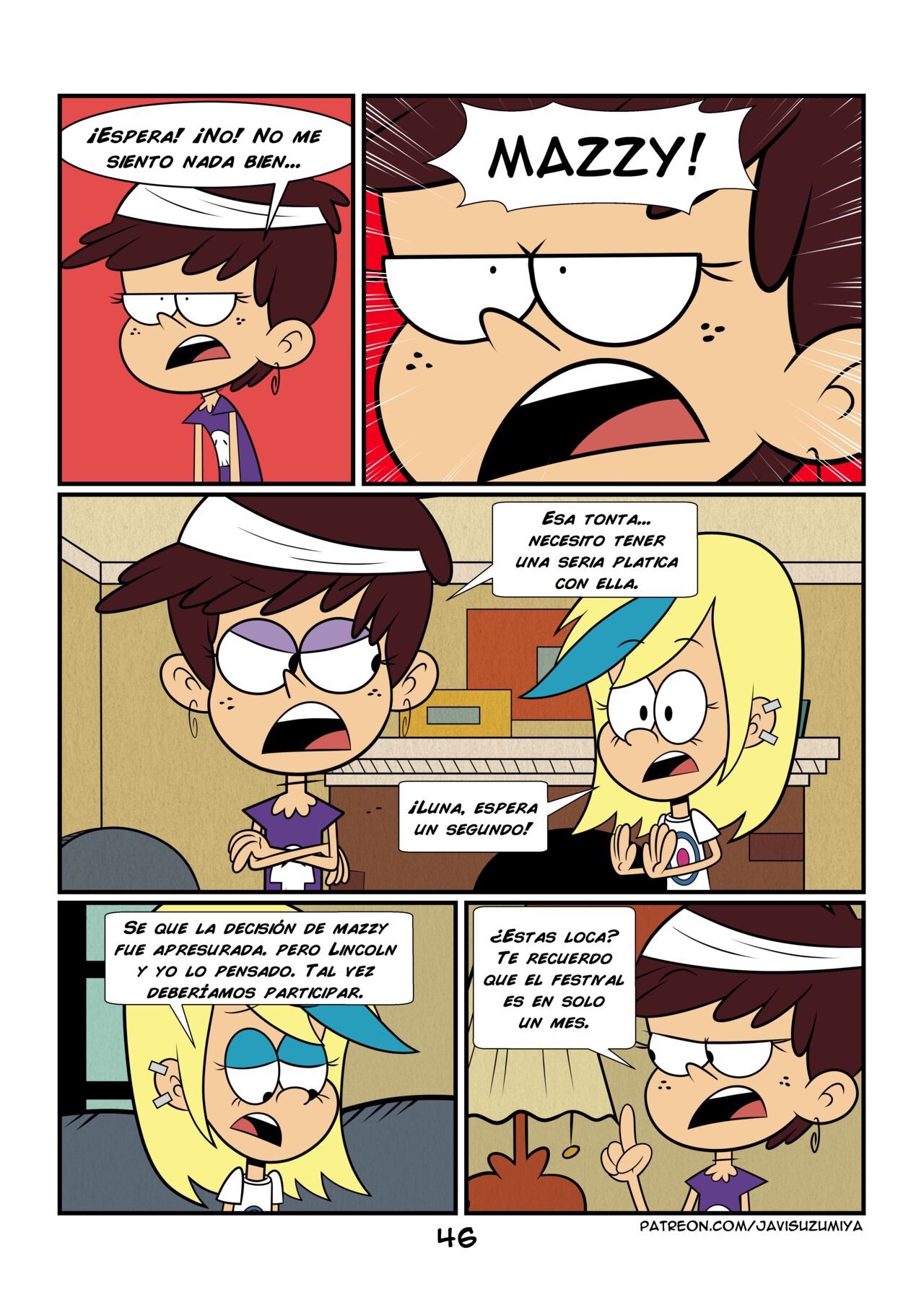 [JaviSuzumiya] It's (Not) Your Fault (The Loud House) [Spanish] [Ongoing] 53