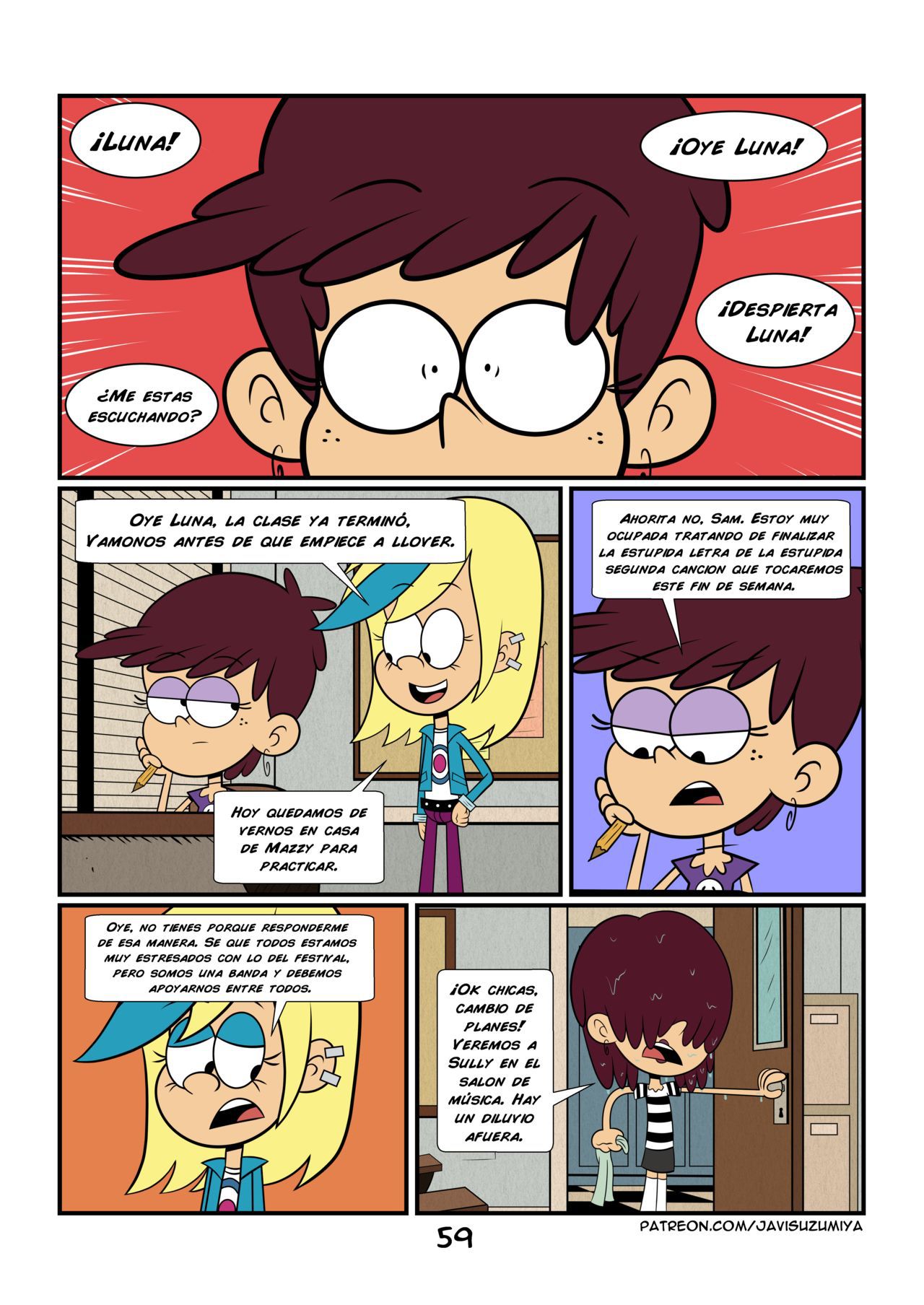 [JaviSuzumiya] It's (Not) Your Fault (The Loud House) [Spanish] [Ongoing] 66