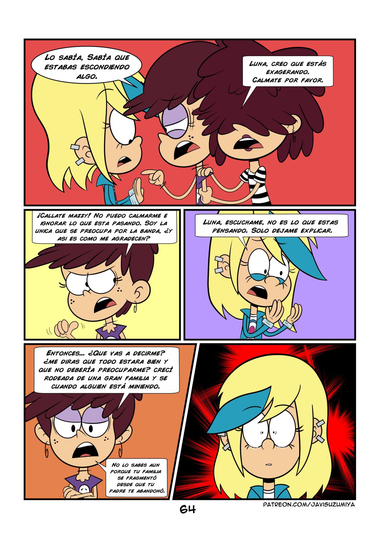 [JaviSuzumiya] It's (Not) Your Fault (The Loud House) [Spanish] [Ongoing] 71