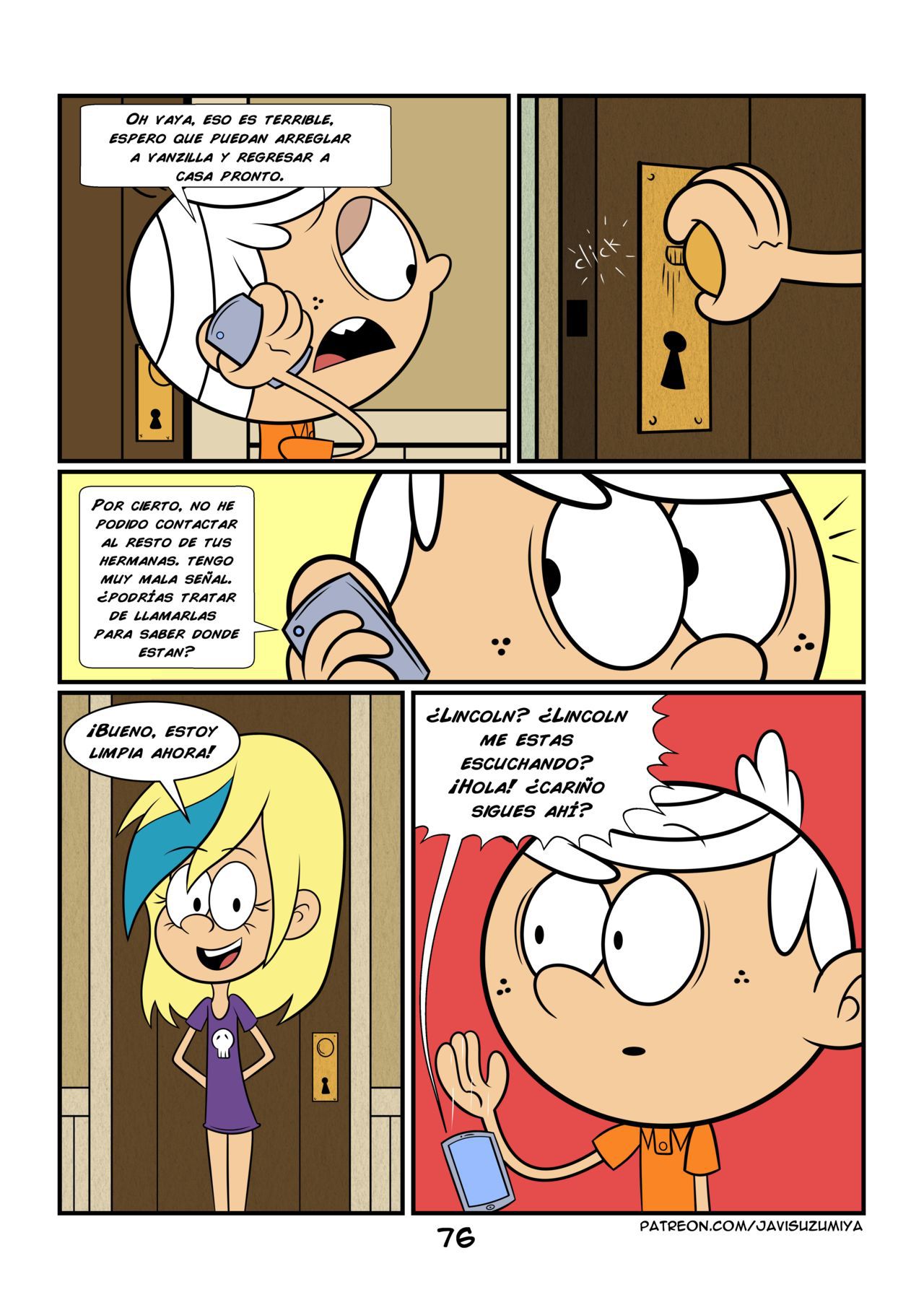 [JaviSuzumiya] It's (Not) Your Fault (The Loud House) [Spanish] [Ongoing] 83