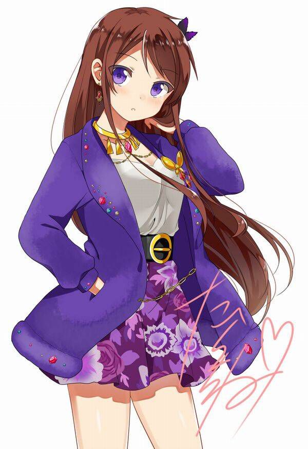 【Aikatsu】Murasaki Ran-chan's Erotic Image: Secondary Animation 54