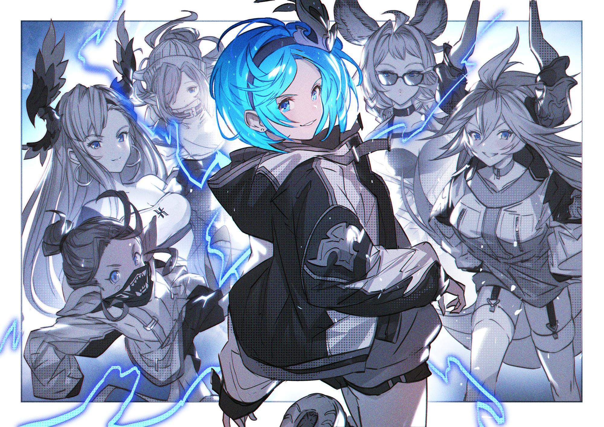 [Grand Blue Fantasy] I want to make it in Gita and nukinuke 4
