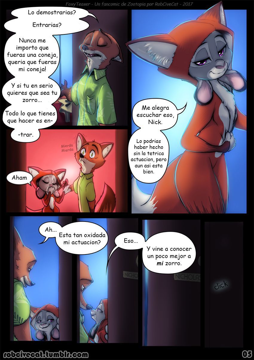 [RobCiveCat] Foxy Teaser (Spanish) (On Going) [Landsec] https://robcivecat.tumblr.com/ 6
