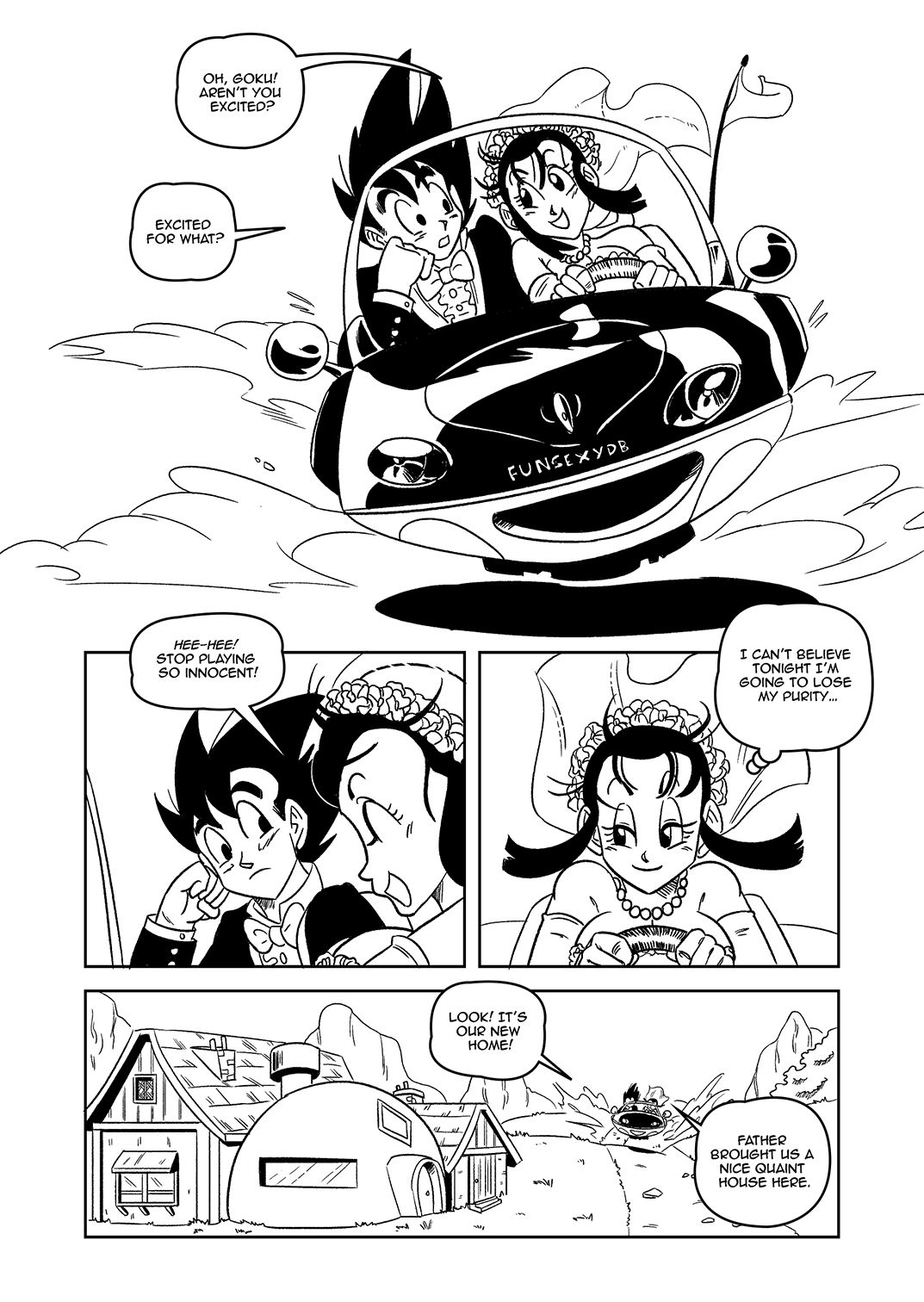 [Funsexydragonball] Wedding Night (Dragon Ball) (Ongoing) 2