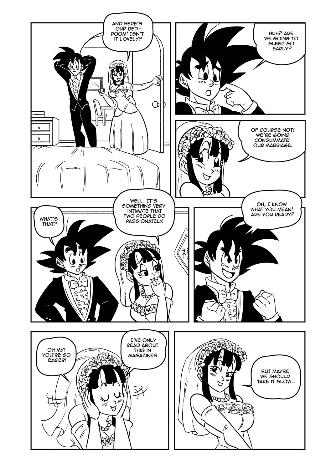 [Funsexydragonball] Wedding Night (Dragon Ball) (Ongoing) 3