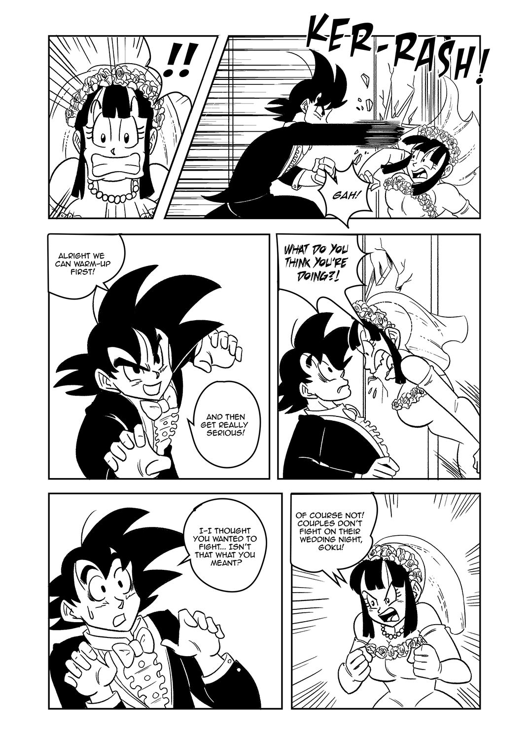 [Funsexydragonball] Wedding Night (Dragon Ball) (Ongoing) 4