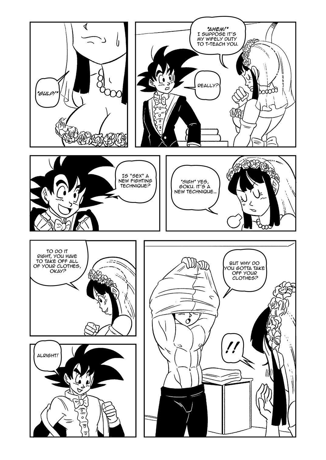 [Funsexydragonball] Wedding Night (Dragon Ball) (Ongoing) 6