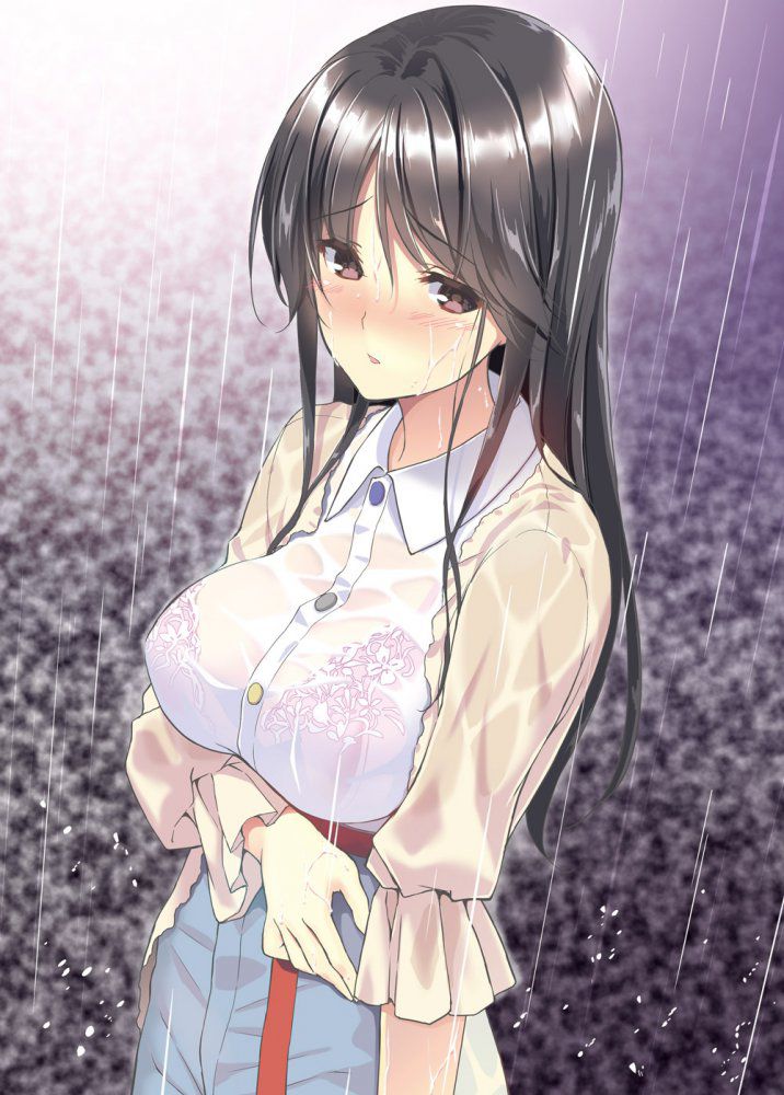 【Image】The sle-back that continues to moe in the two-dimensional black hair character Part 48 16