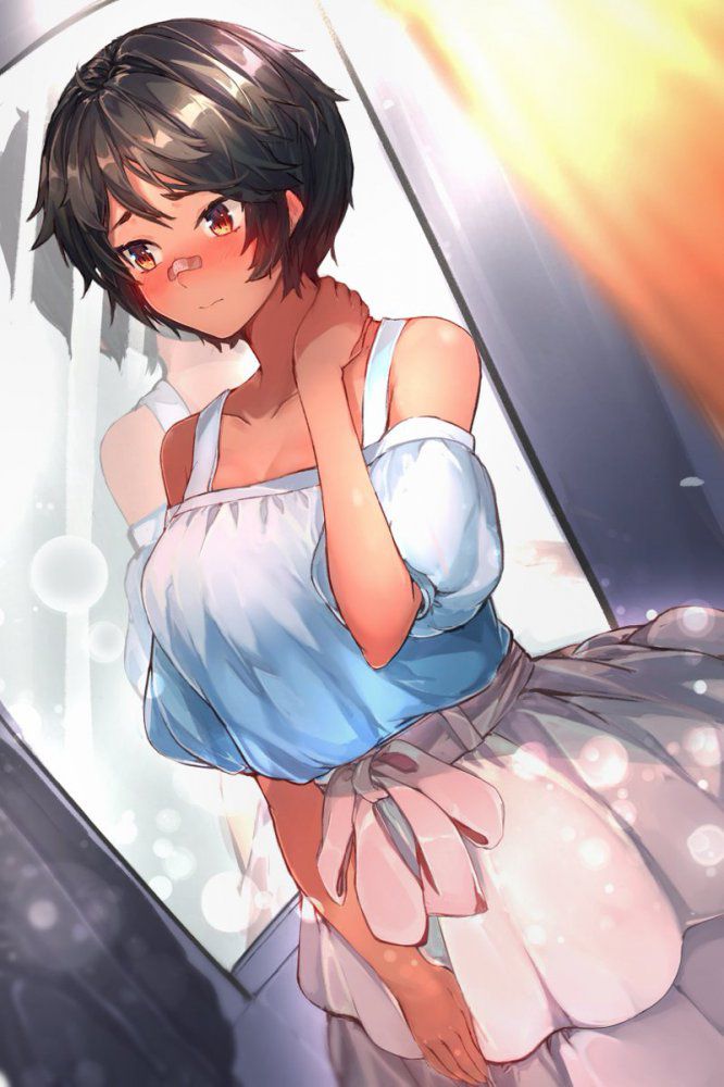 【Image】The sle-back that continues to moe in the two-dimensional black hair character Part 48 28