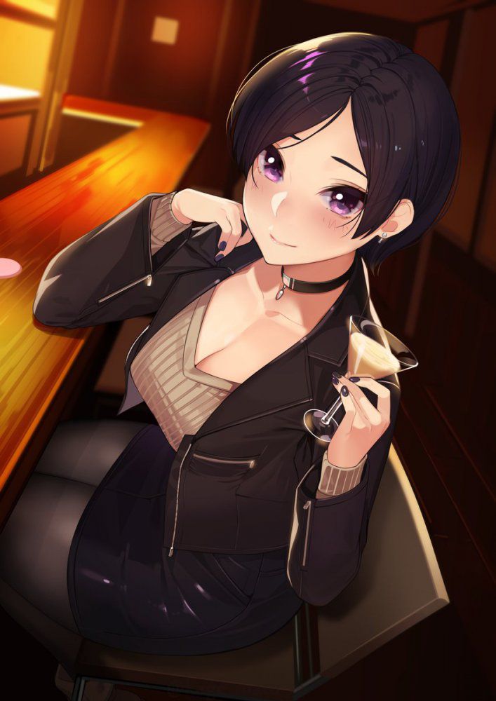 【Image】The sle-back that continues to moe in the two-dimensional black hair character Part 48 35