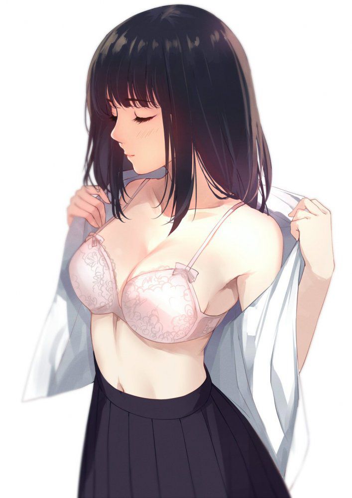 【Image】The sle-back that continues to moe in the two-dimensional black hair character Part 48 38