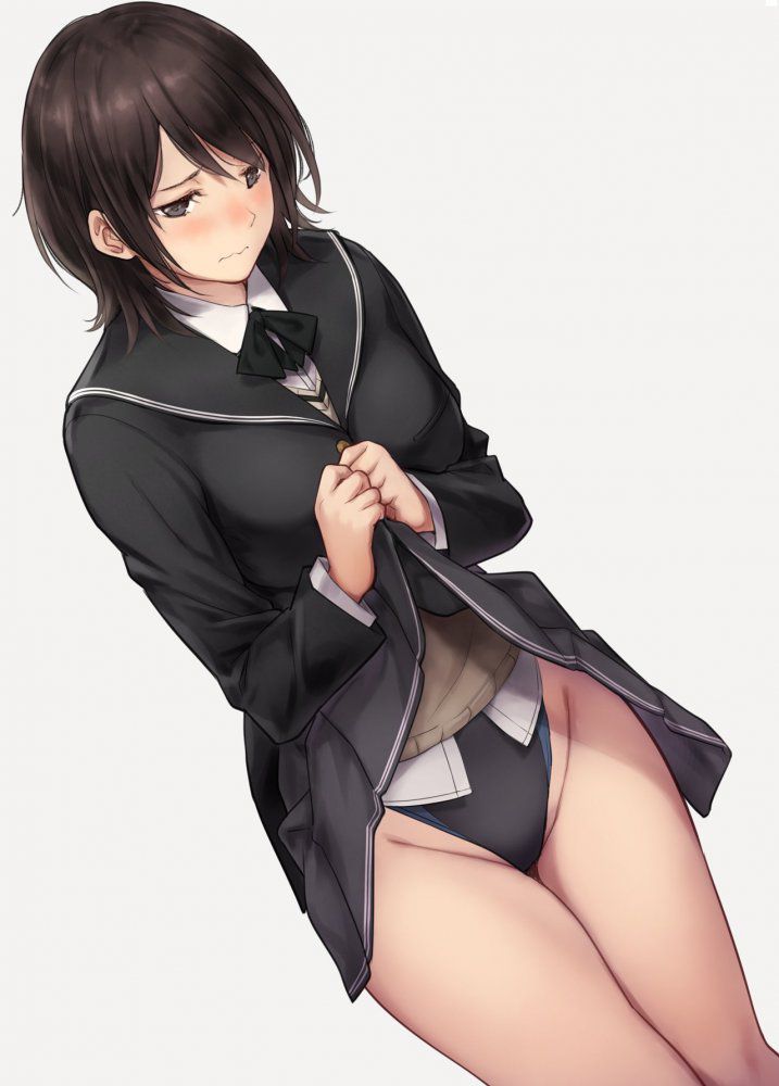 【Image】The sle-back that continues to moe in the two-dimensional black hair character Part 48 4