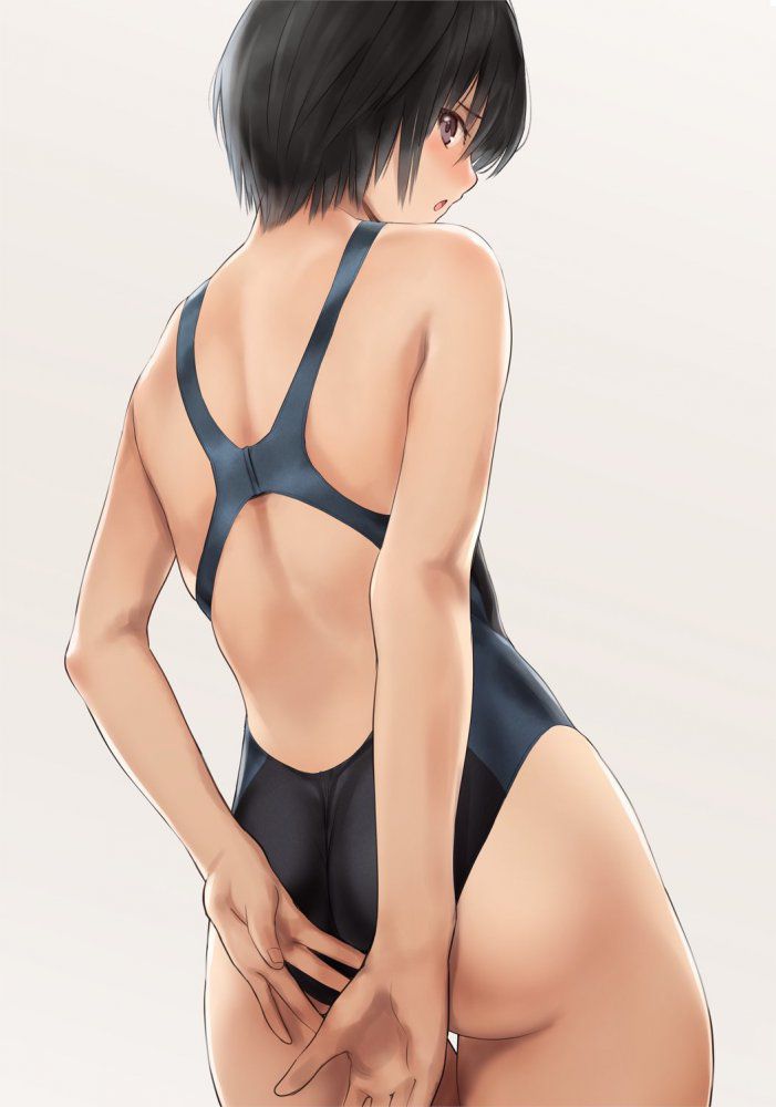 【Image】The sle-back that continues to moe in the two-dimensional black hair character Part 48 6