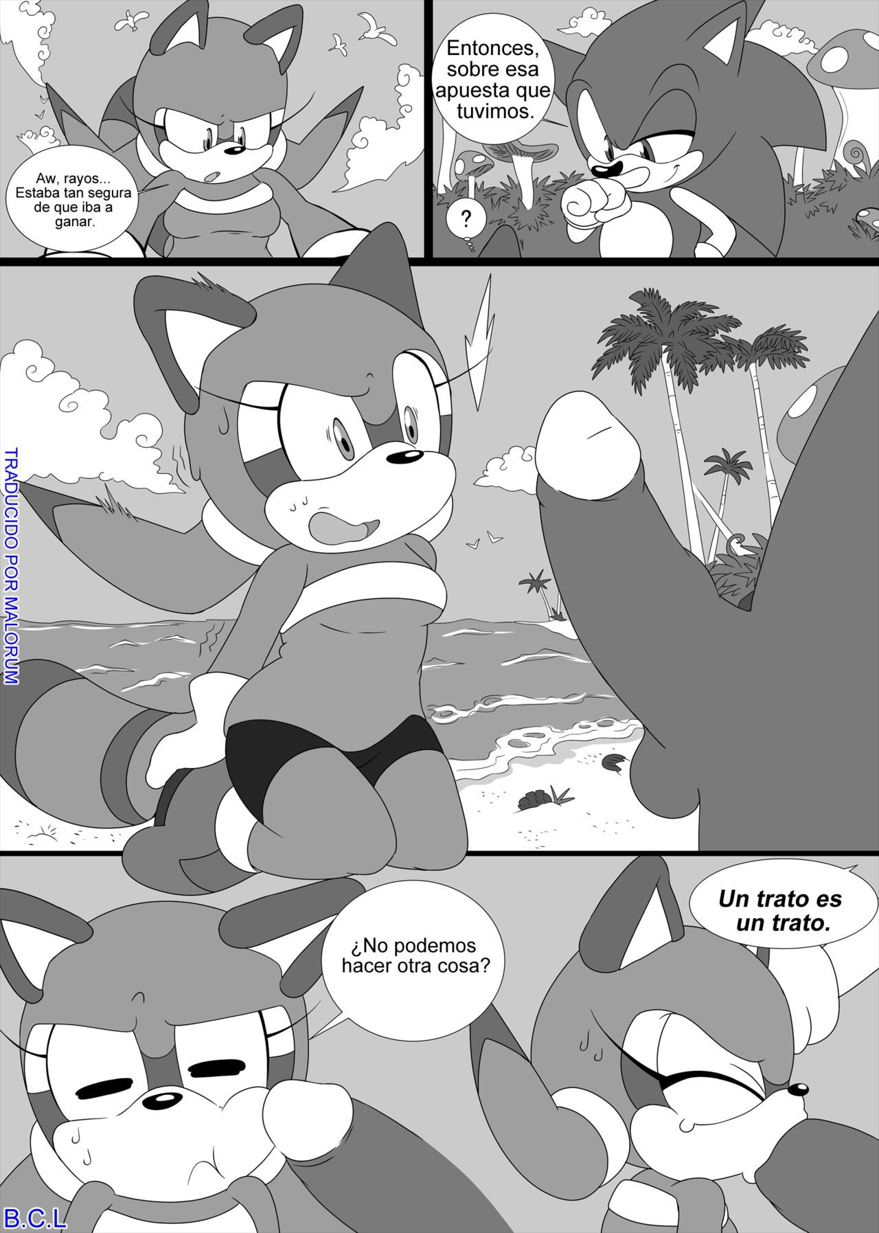 [Escopeto] Sonic & Marine New Venture! (Sonic the Hedgehog) [Spanish] [Malorum] 4