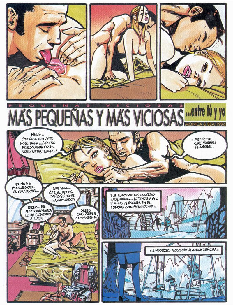 [Collections X (Mónica & Beatriz)] Más pequeñas y más viciosas [Spanish] 40