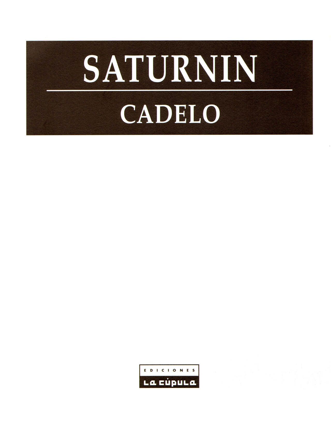 [Collections X (Cadelo)] Saturnin [Spanish] 3