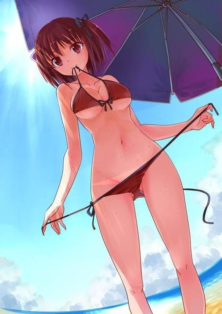 The line of a beautiful body and waist seems to be a girl and moe erotic image summary | 11
