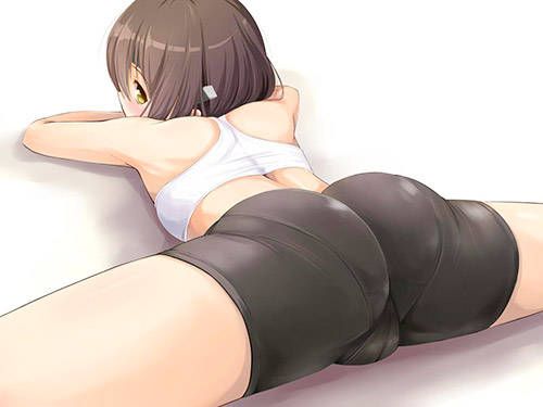 The line of a beautiful body and waist seems to be a girl and moe erotic image summary | 14