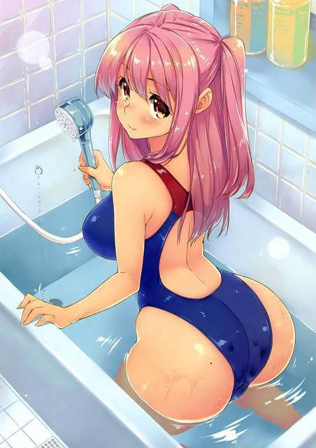The line of a beautiful body and waist seems to be a girl and moe erotic image summary | 48