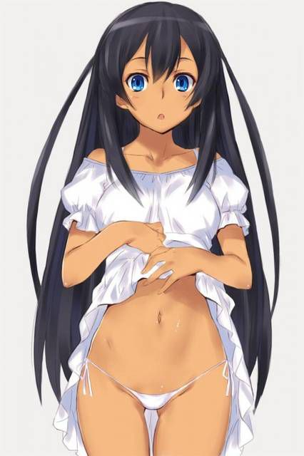 The line of a beautiful body and waist seems to be a girl and moe erotic image summary | 52