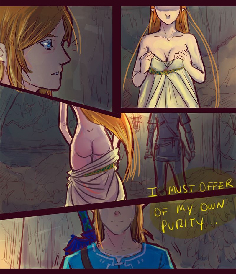 [Angeljasiel] just a random zelink comic (The Legend of Zelda: Breath of the Wild) 2