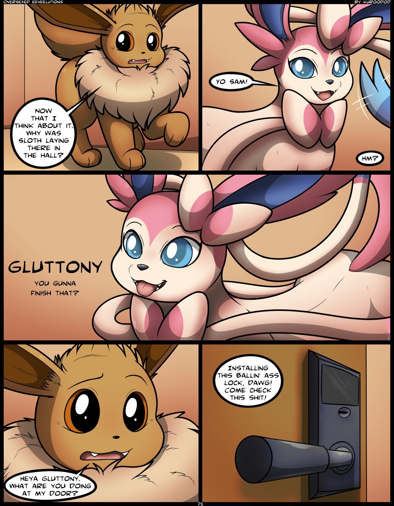 [Kuroodod] Oversexed Eeveelutions Vol. 2(Pokemon) 20