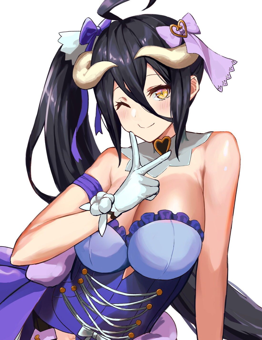 【Overlord】Albedo's Instant Secondary Erotic Image Collection 14