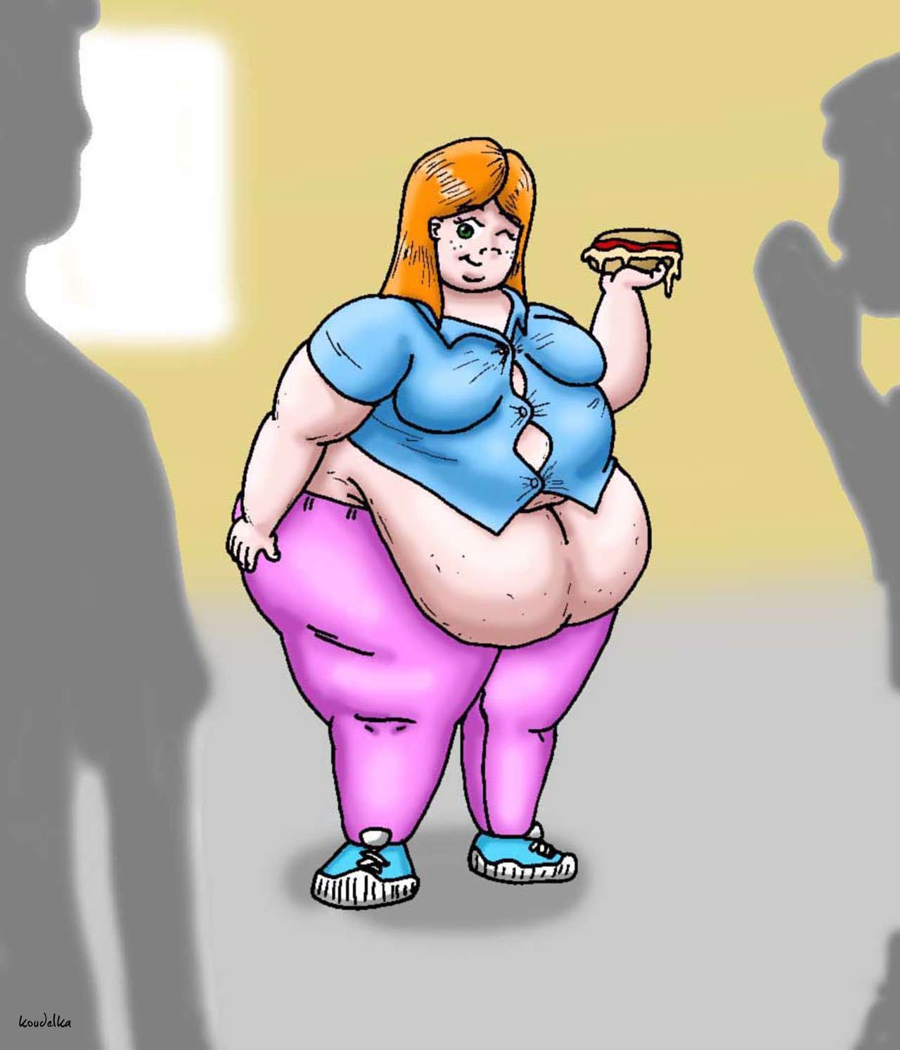 [TheKouldelka] Gluttony Girl 10