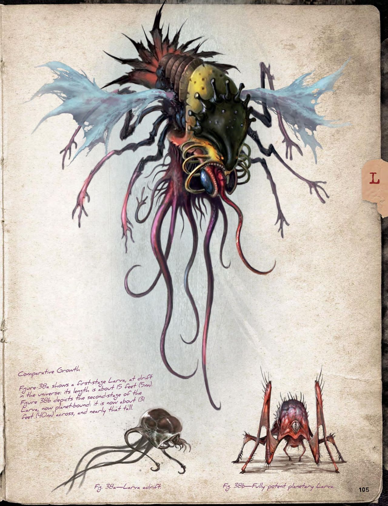 Cthulhu Mythos Artbook：Field Guide to Lovecraftian Horrors/克苏鲁神话艺术设定集：洛夫克拉夫特式恐怖图鉴 106