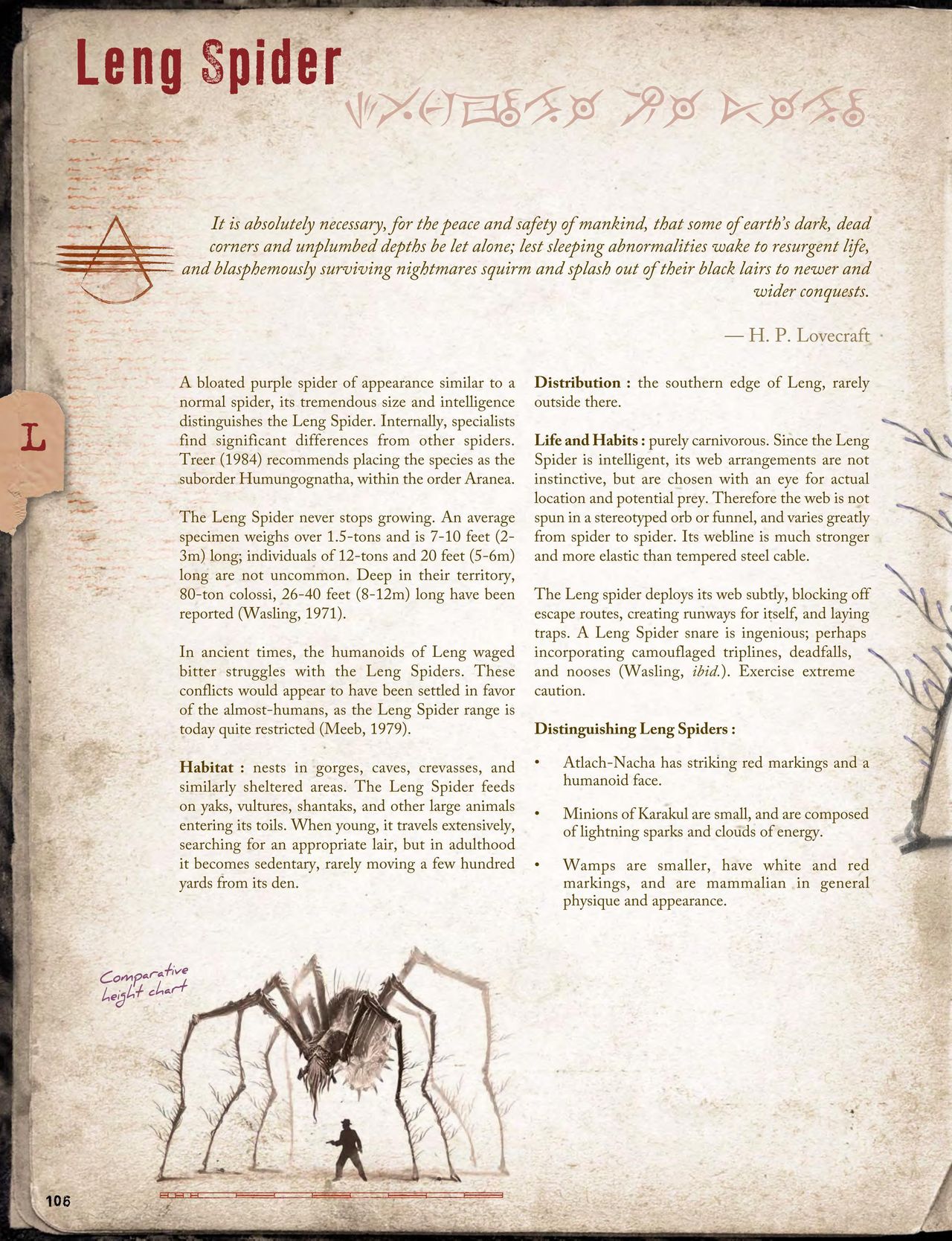 Cthulhu Mythos Artbook：Field Guide to Lovecraftian Horrors/克苏鲁神话艺术设定集：洛夫克拉夫特式恐怖图鉴 107