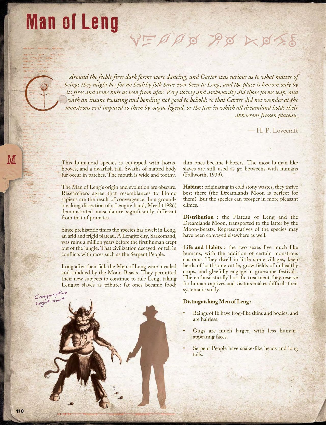 Cthulhu Mythos Artbook：Field Guide to Lovecraftian Horrors/克苏鲁神话艺术设定集：洛夫克拉夫特式恐怖图鉴 111