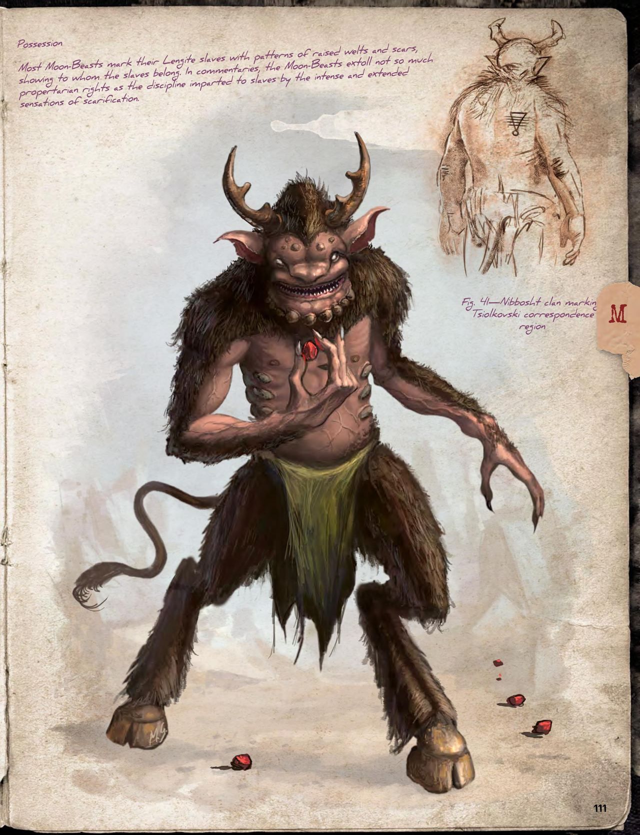 Cthulhu Mythos Artbook：Field Guide to Lovecraftian Horrors/克苏鲁神话艺术设定集：洛夫克拉夫特式恐怖图鉴 112